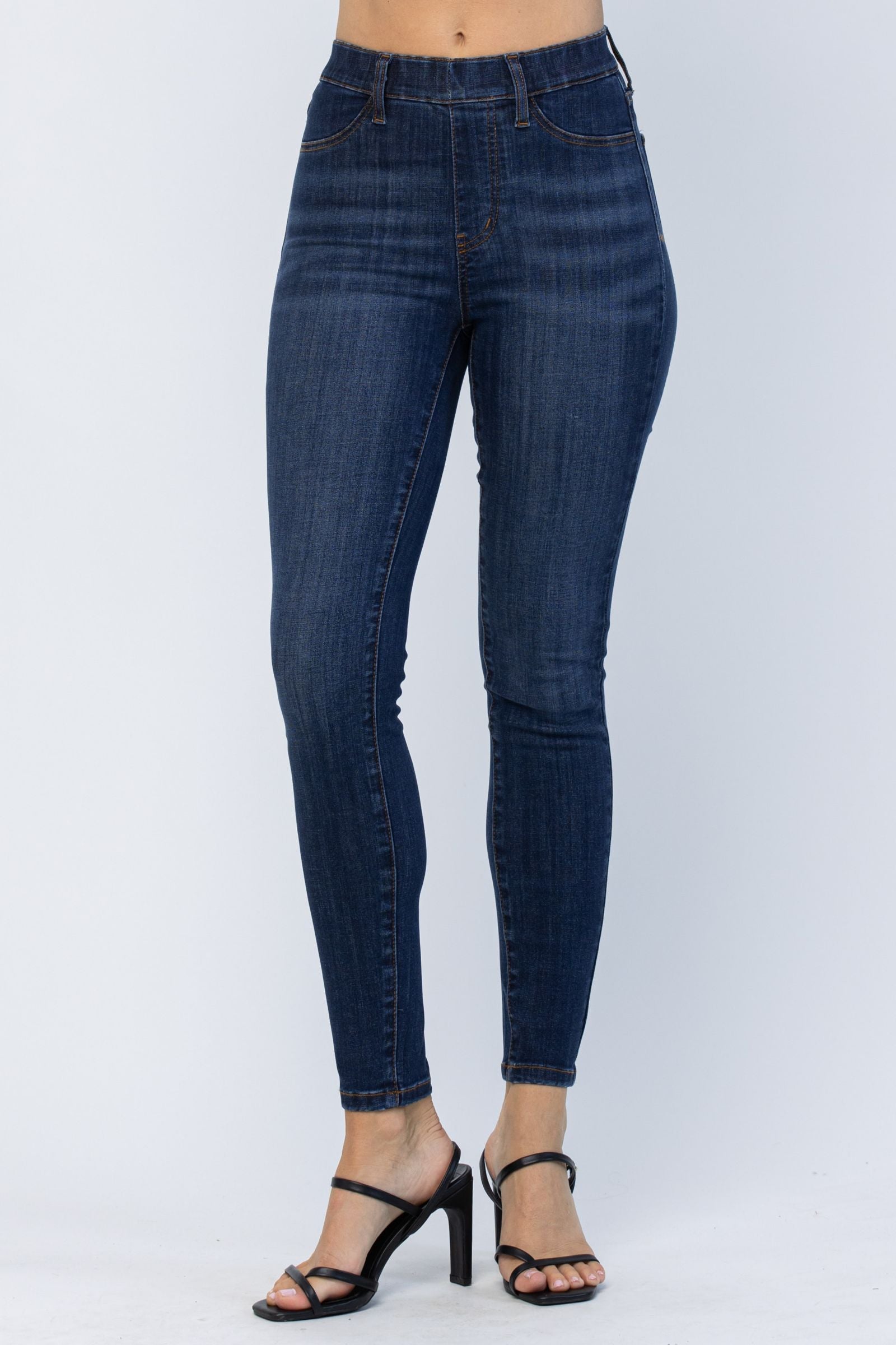 Judy Blue High Waist Pull-On Skinny Jeans